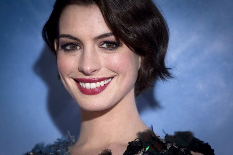 Anne Hathaway en la premier de &#039;Interstellar&#039; 