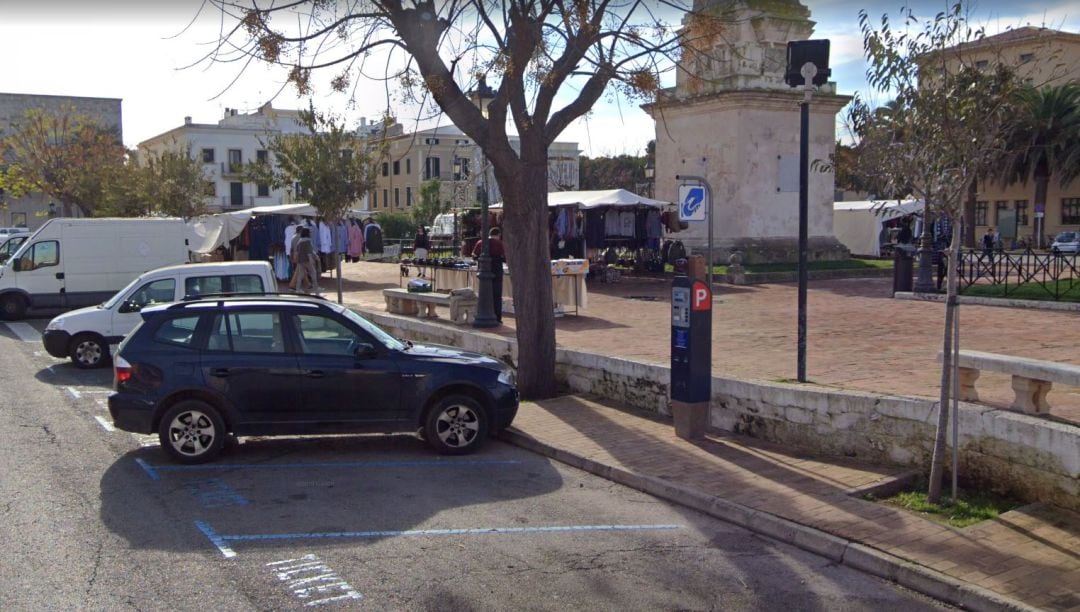 Zona blava a Ciutadella