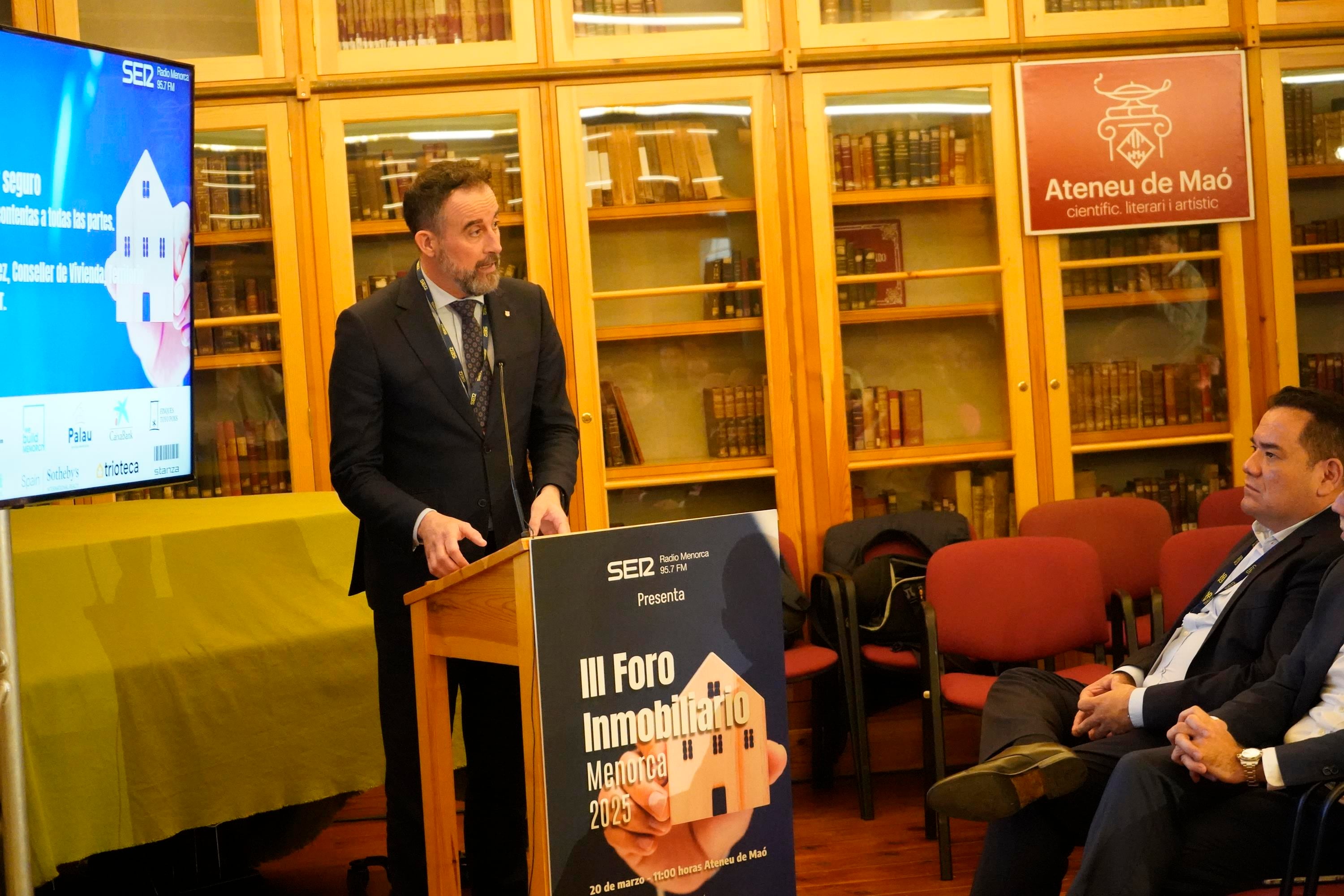 Jose Luis Mateo es Conseller d&#039;habitatge del Govern de les Illes Balears