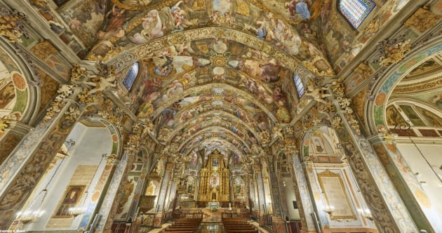 Panormámica de la iglesia de San Nicolás