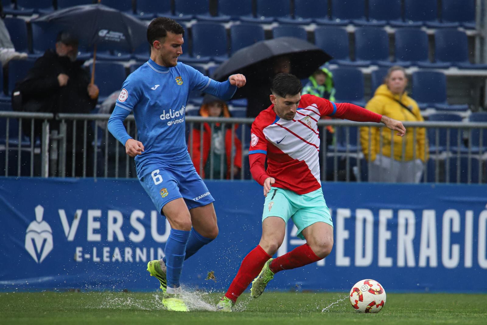 Un lance del partido