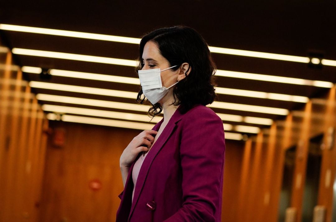 Isabel Díaz Ayuso, presidenta de la Comunidad de Madrid.