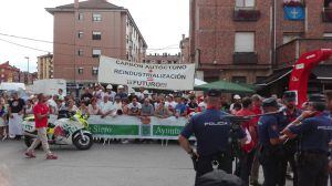 Las fuerzas de seguridad atentas a la protesta