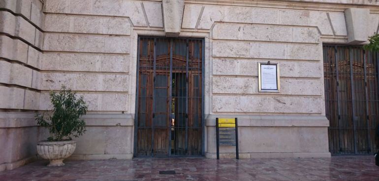 Local en el edificio del Ayuntamiento de Valencia donde se instalará la nueva oficina de Turismo Valencia