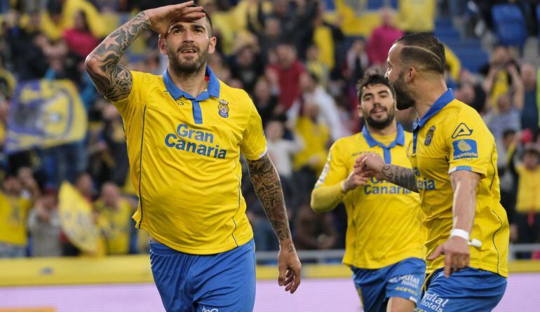 Livaja celebra su gol ante Osasuna