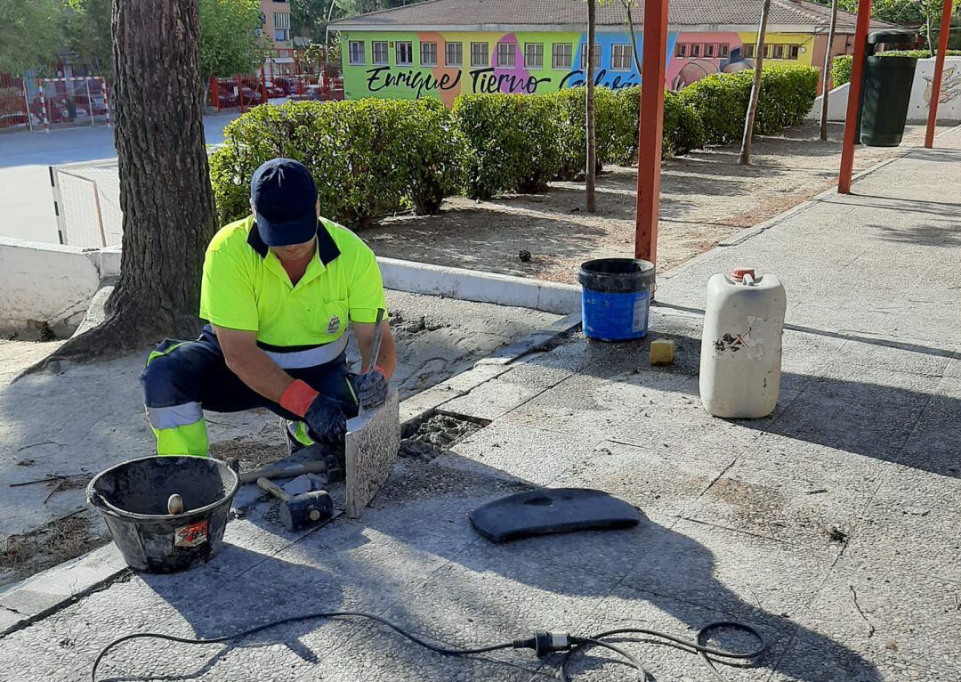 Obras de mantenimiento en colegios y escuelas infantiles.