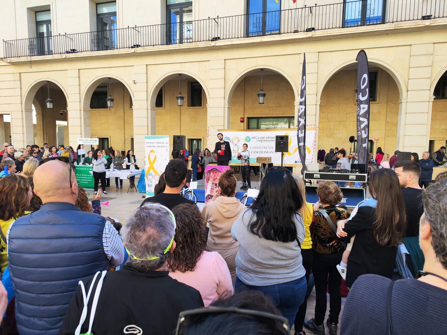 Actividades de Aspanion con motivo del Día Internacional del Cáncer Infantil. Foto: Aspanion Alicante