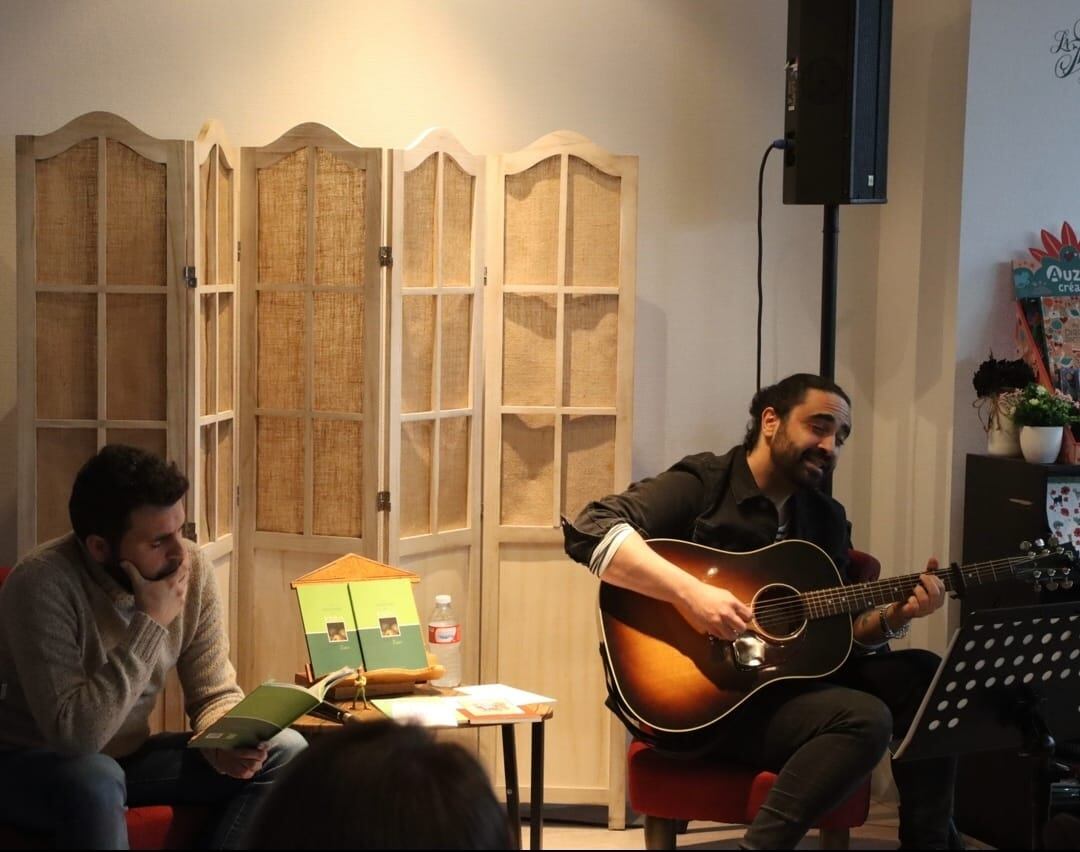 Presentación del libro con Marazu