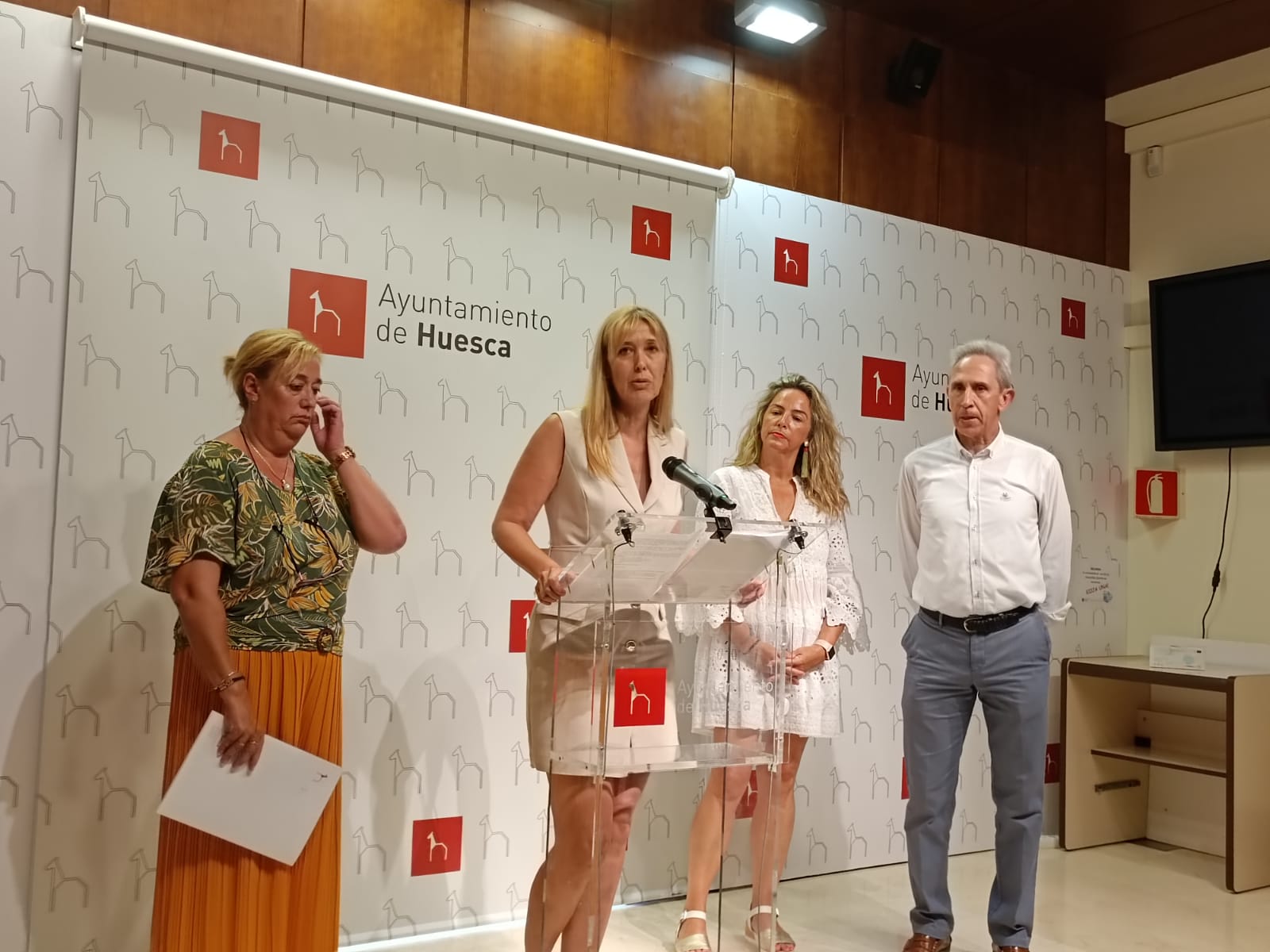 Presentación del proyecto 'Impulsa Huesca. Es Tu Comercio'