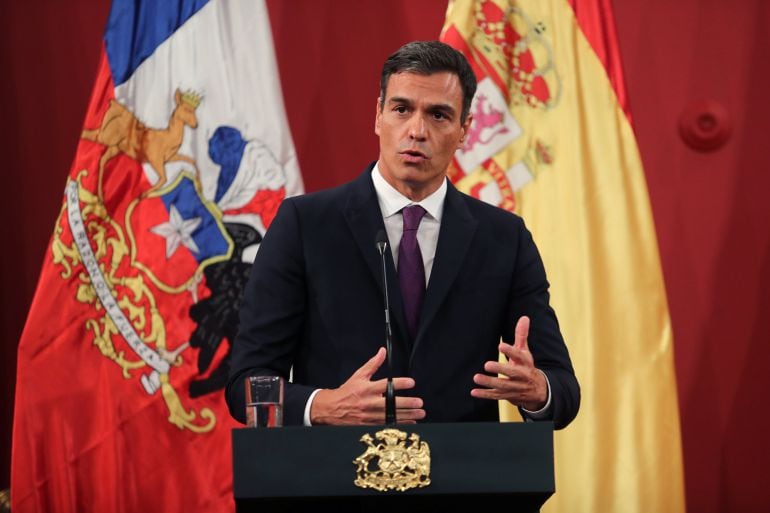 El presidente del Gobierno, Pedro Sánchez. 