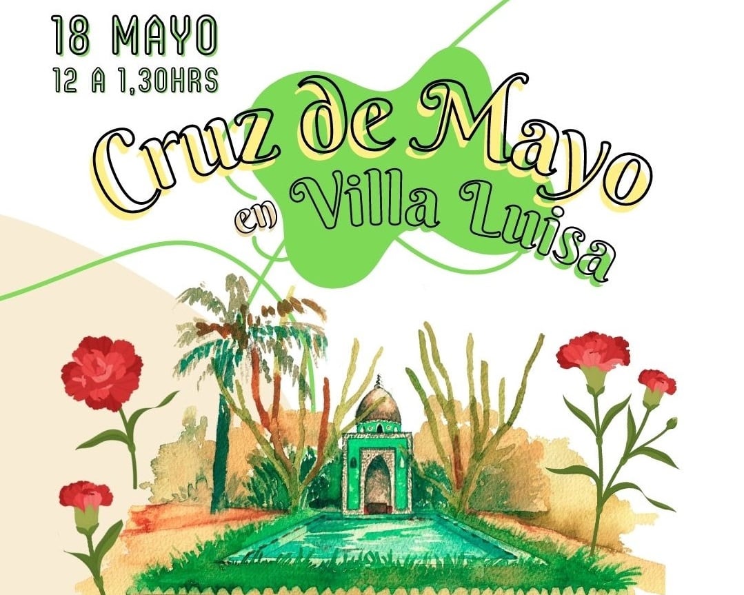 Cartel de la Cruz de Mayo que Nuevo Futuro celebrará este jueves en Villa Luisa