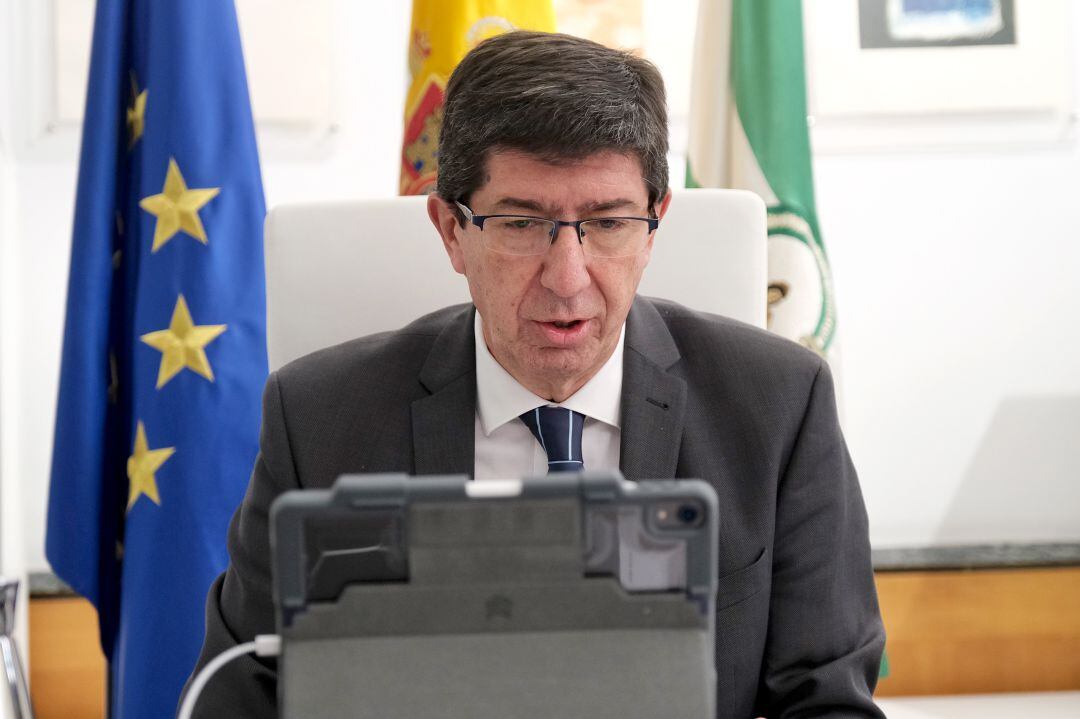 Juan Marín, vicepresidente de la Junta de Andalucía.
