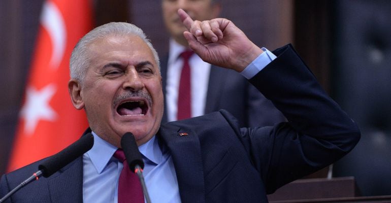 El primer ministro turco, Binali Yildirim.