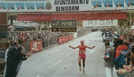 Su carrera tras ganar la Hoz empezó a crecer