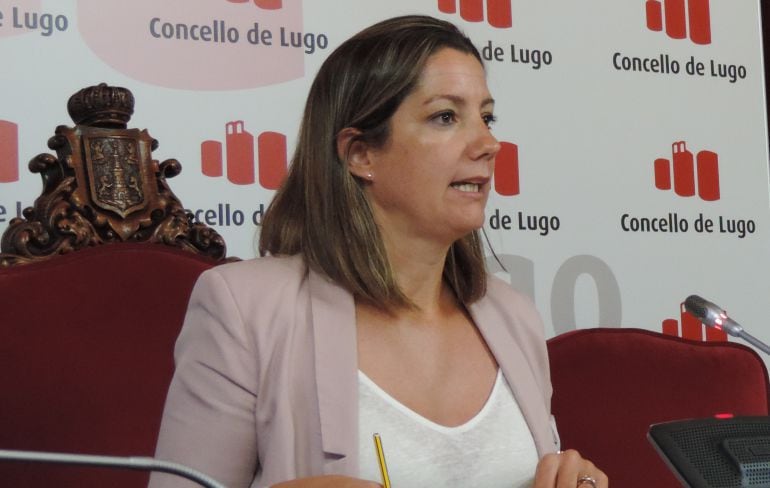 Lara Méndez, alcaldesa de Lugo, detalló la situación del procedimiento de derribo del Garañón