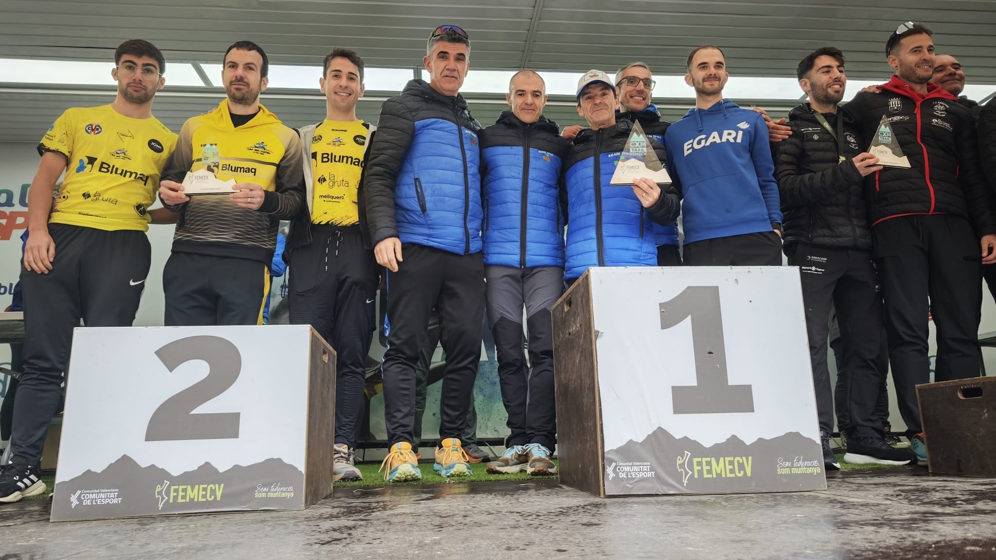 Triunfo importante del Egari Trail