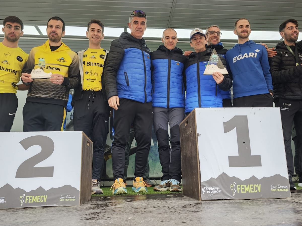 Egari Trail logra un histórico doblete en la Liga Valenciana de Carreras por Montaña