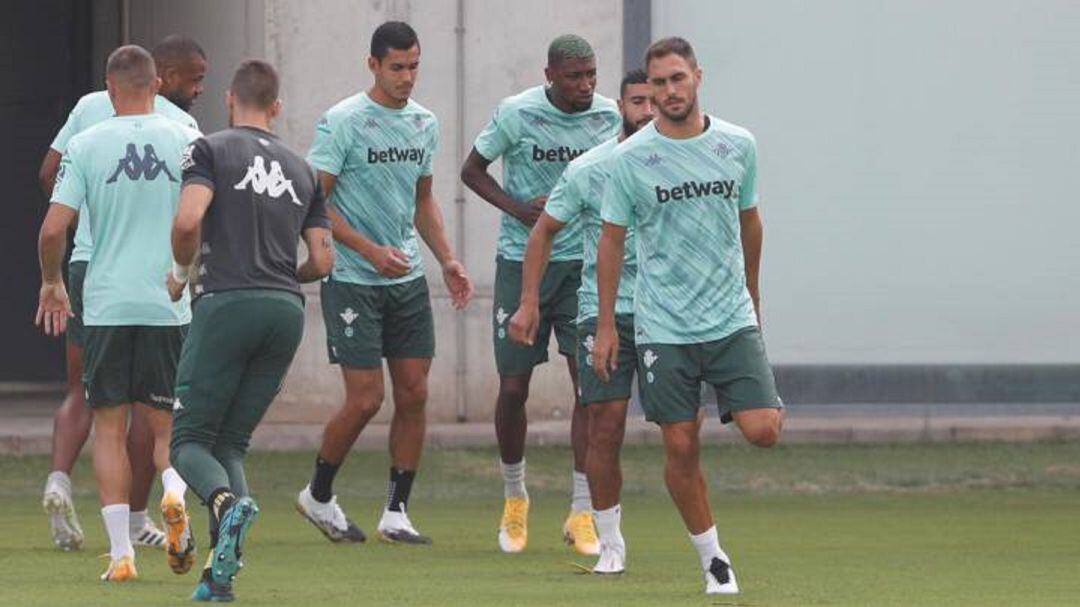 Víctor Ruíz entrenando