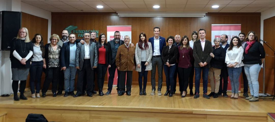 El PSOE de Elda presenta su lista electoral para las municipales de mayo