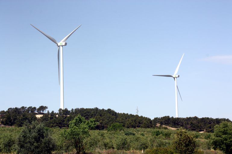 Parc eòlic a les Garrigues