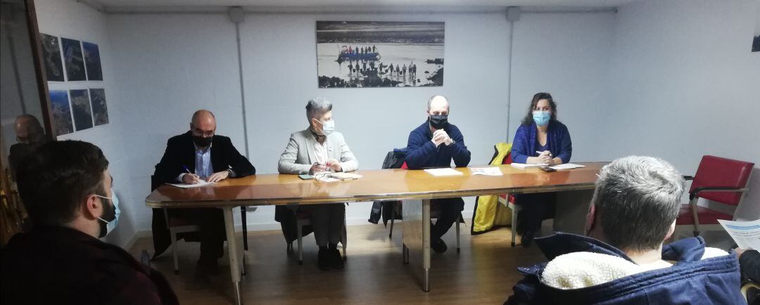 Reunión do BNG con representantes da Confraría de Pescadores da Coruña