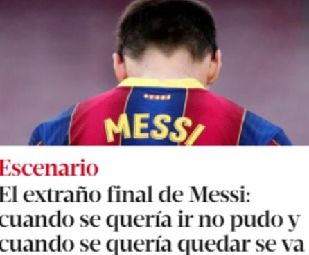 Clarín criticó duramente la gestión del FC Barcelona