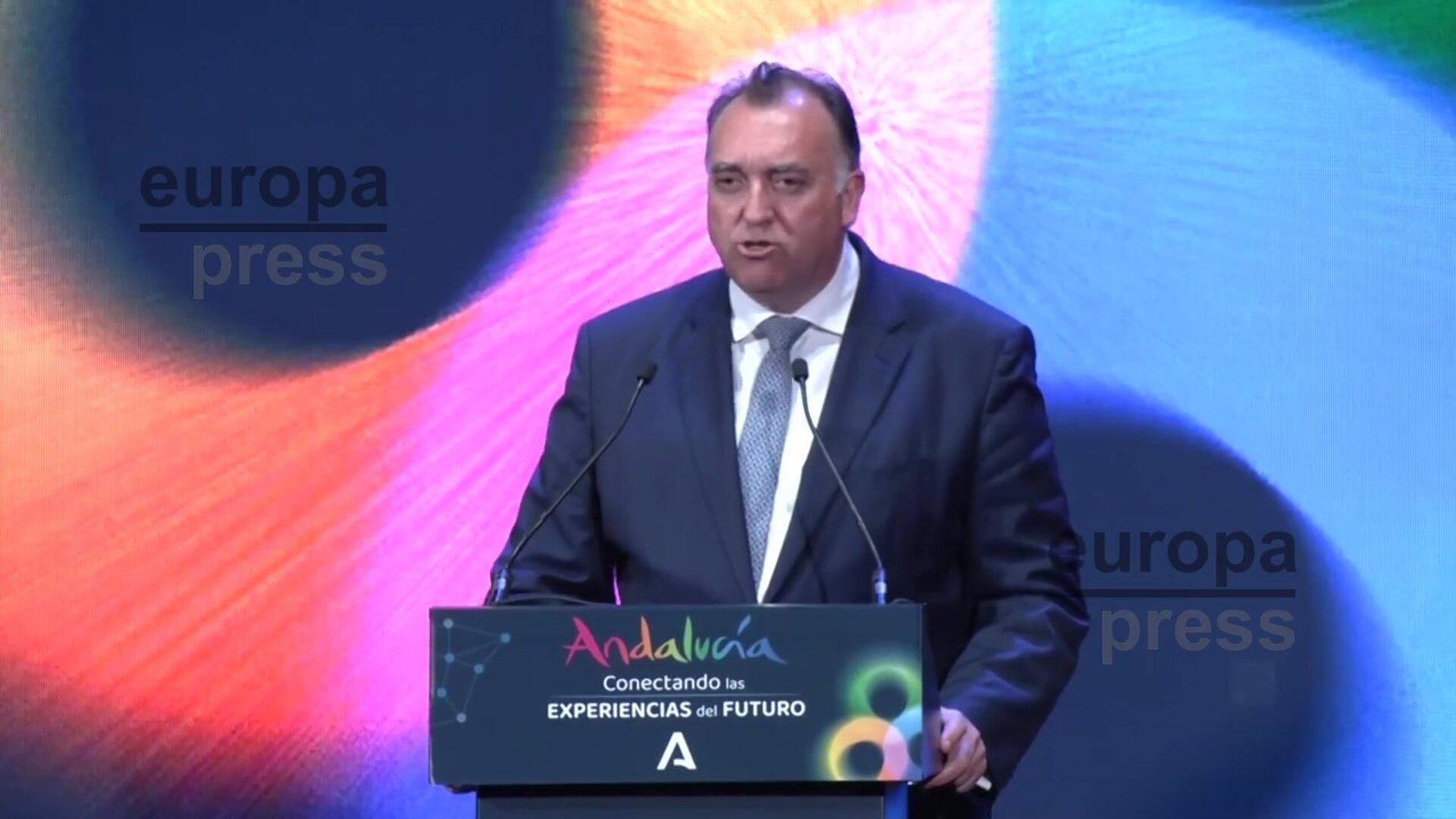 Arturo Bernal en la gala &quot;Conectando las experiencias del futuro&quot;