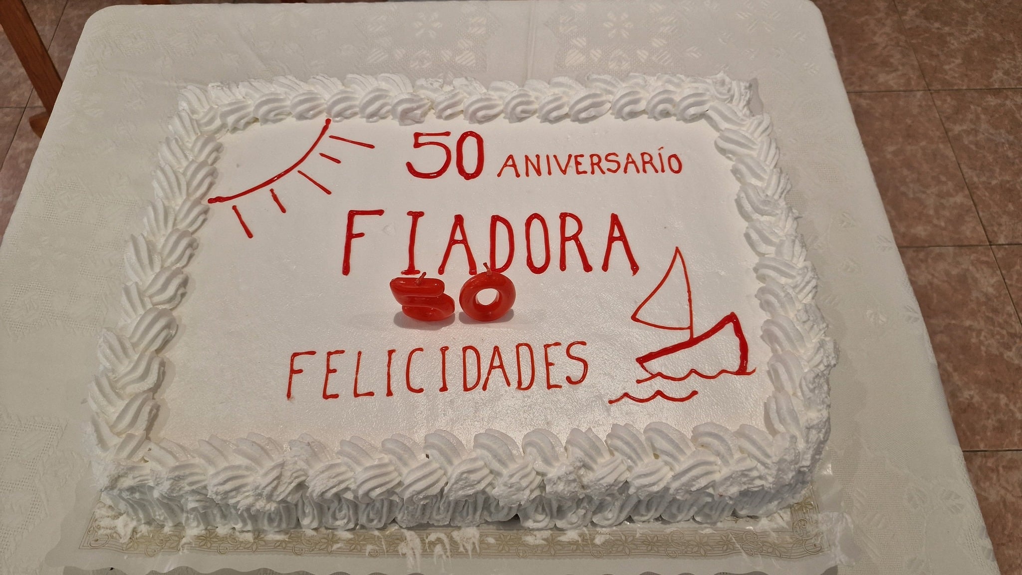 Tarta de cumpleaños