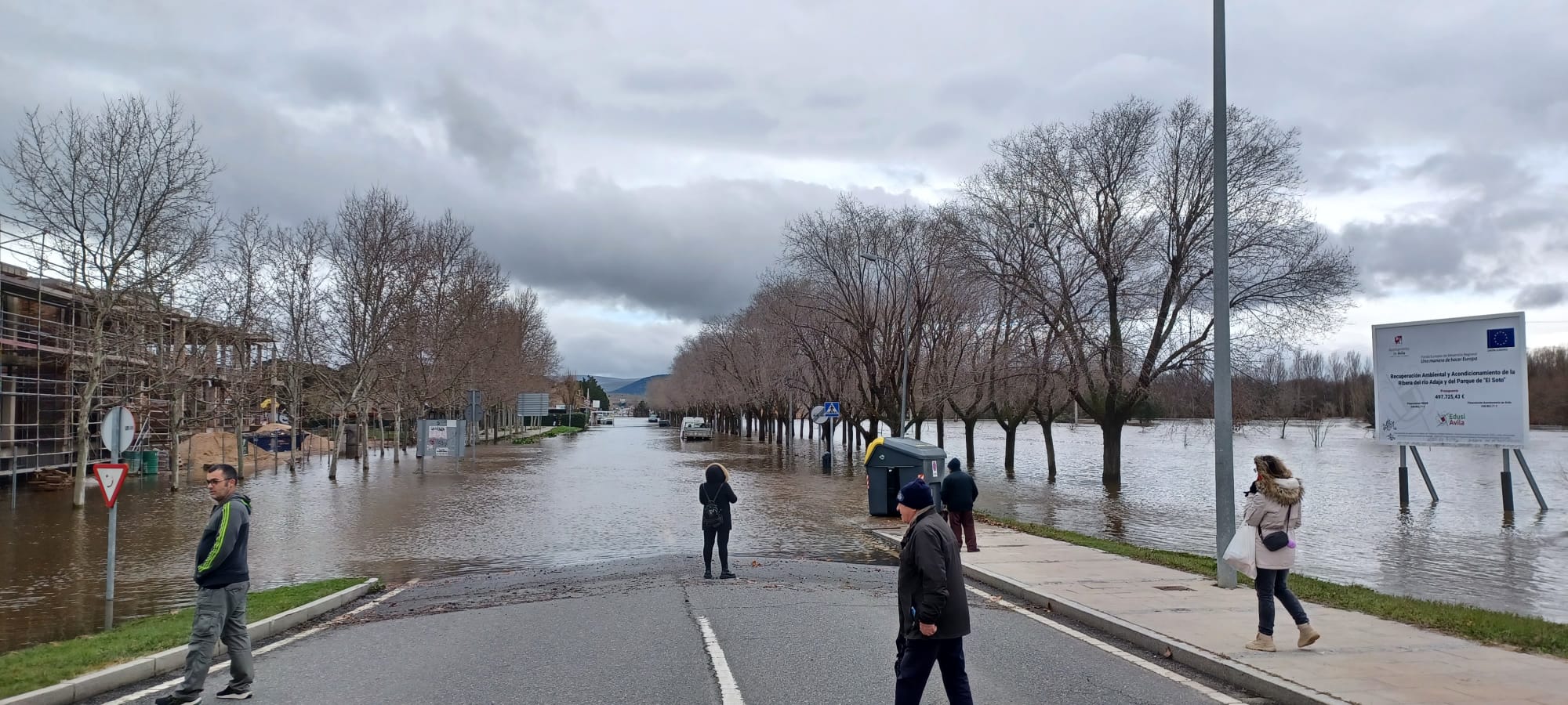 Inundaciones en Ávila