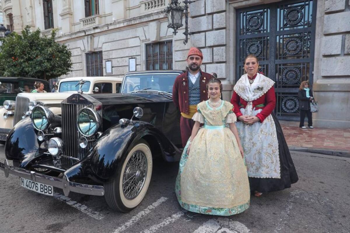Exaltación de Carla García como fallera mayor infantil de València 2020