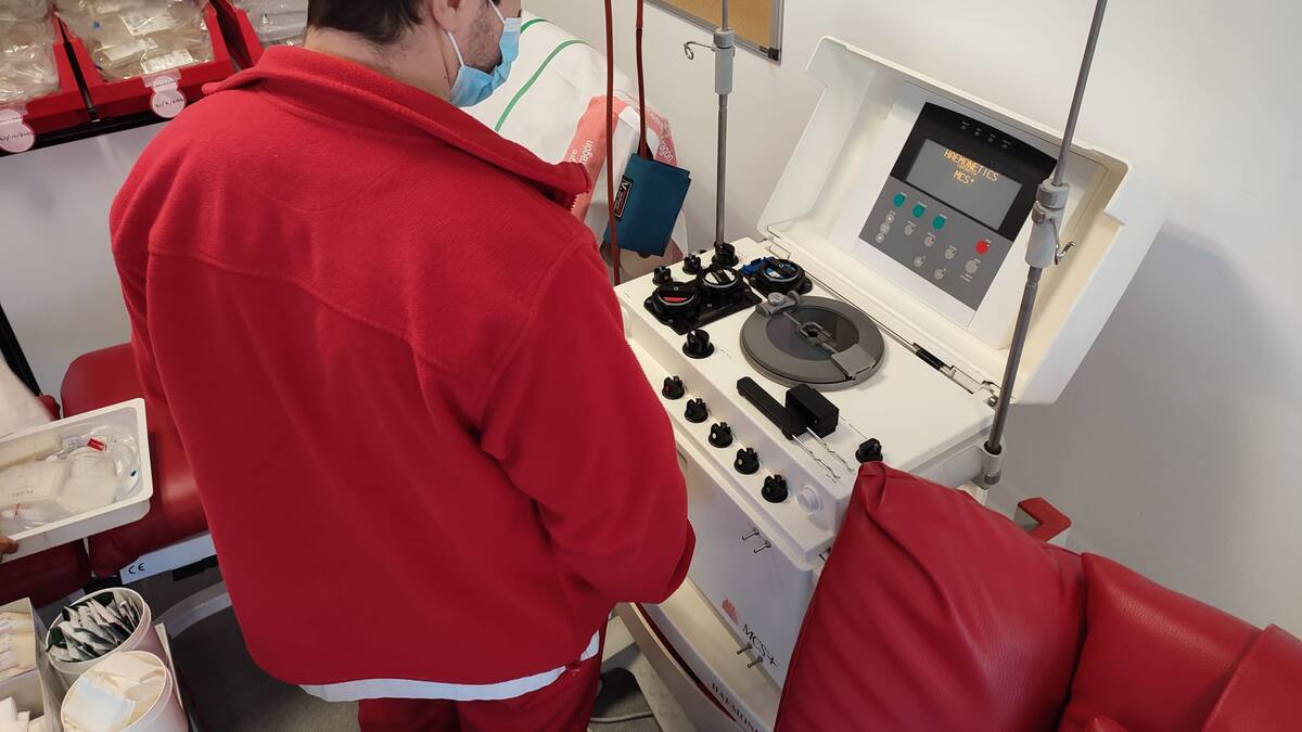 La Unidad móvil de donación del Banco de sangre y Tejidos de Aragón visita este miércoles Huesca