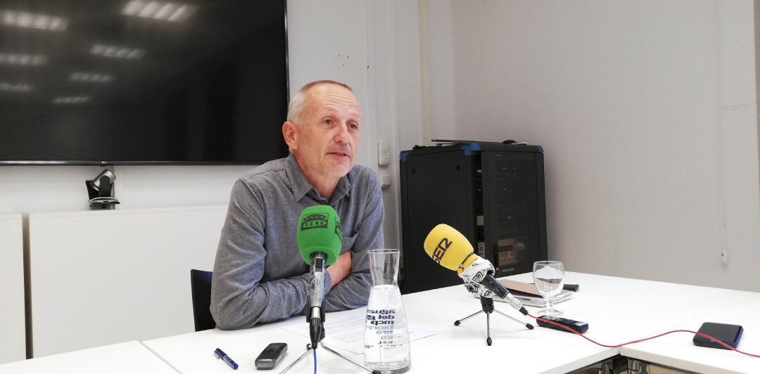 El presidente de la Mancomunidad de la Comarca de Pamplona (MCP), David Campión,