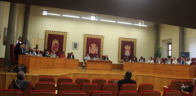 Pleno en el Ayuntamiento de Yecla