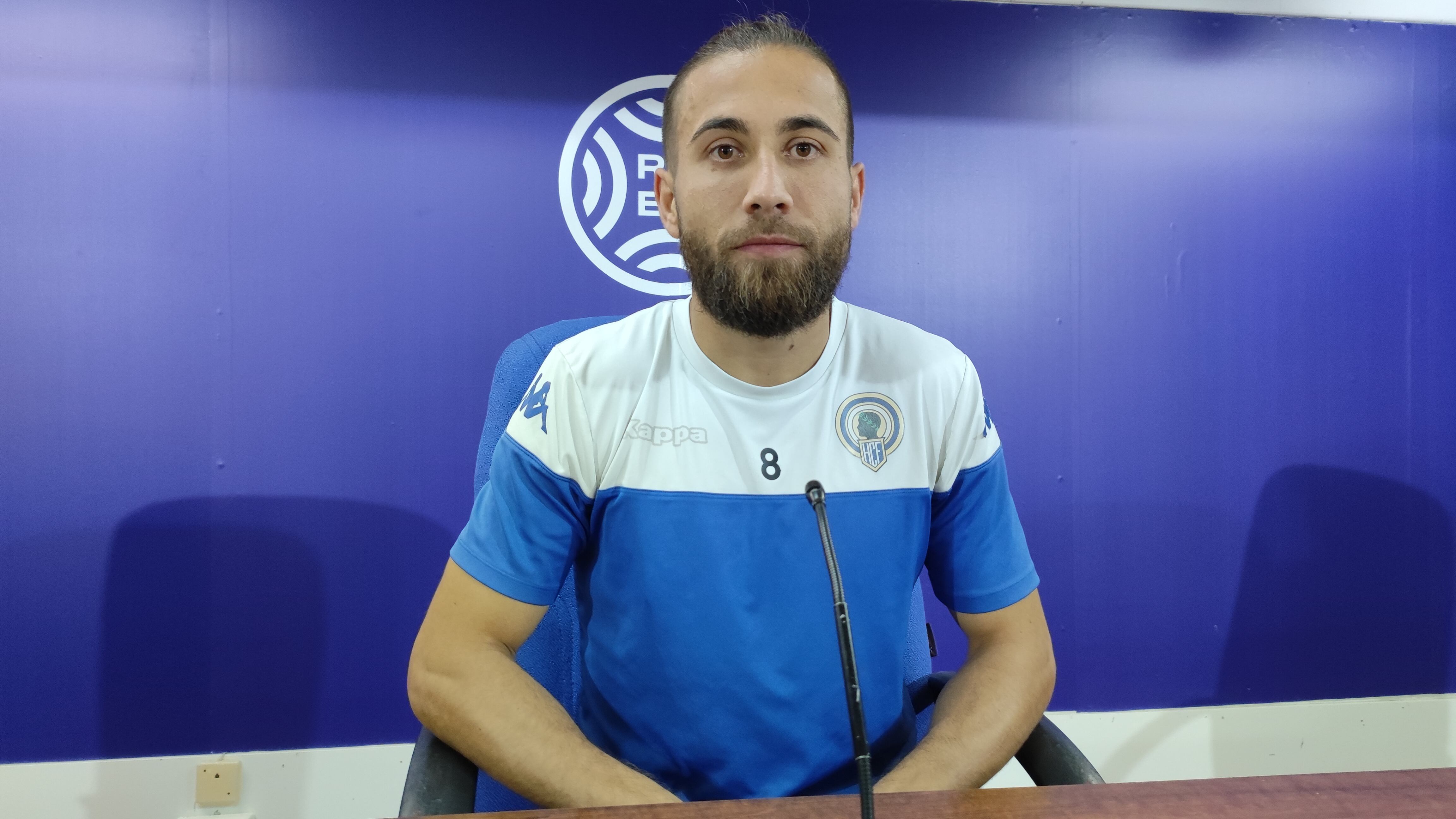 Borja Díaz, jugador del Hércules CF