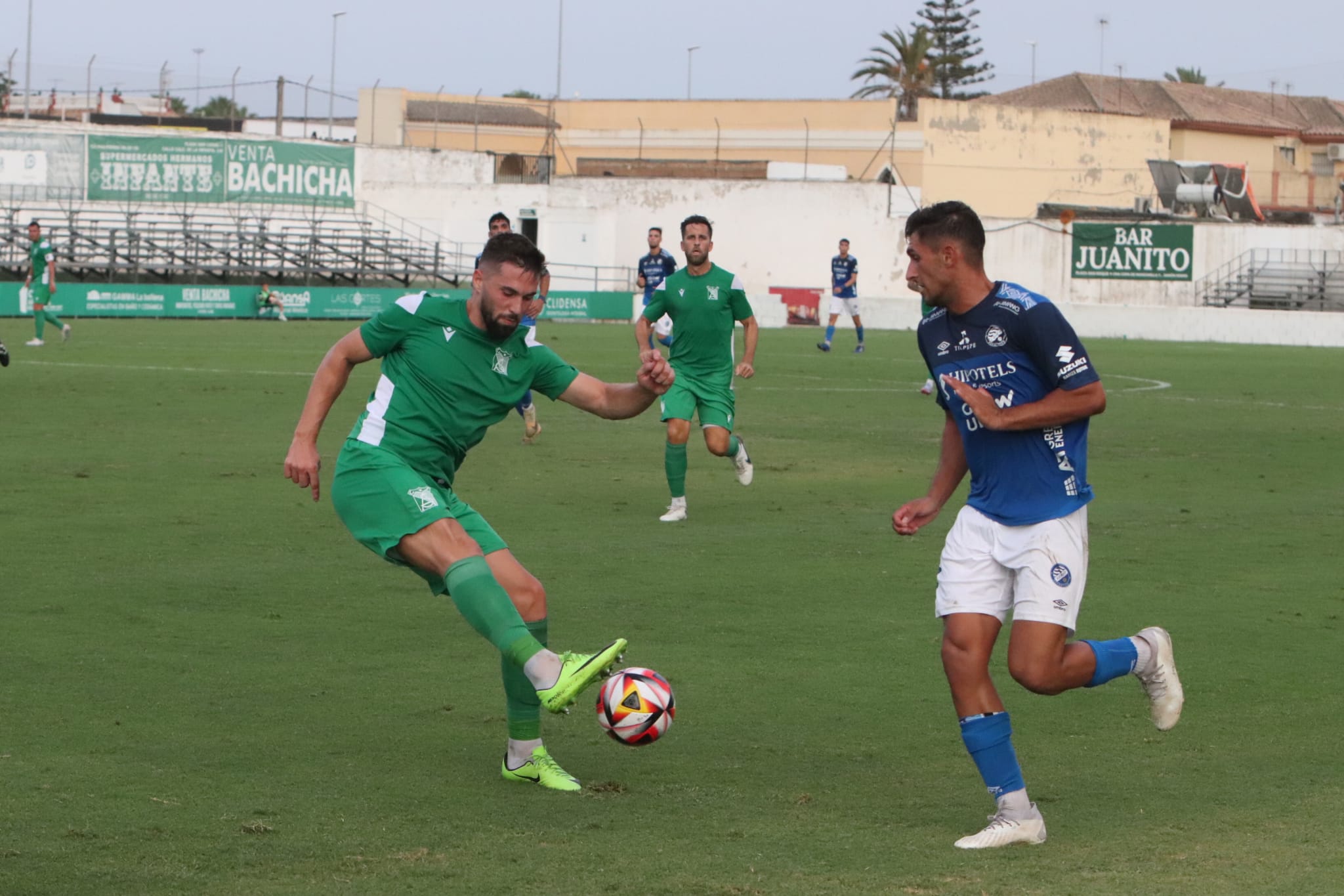 Partido entre el Xerez DFC y el Sanluqueño