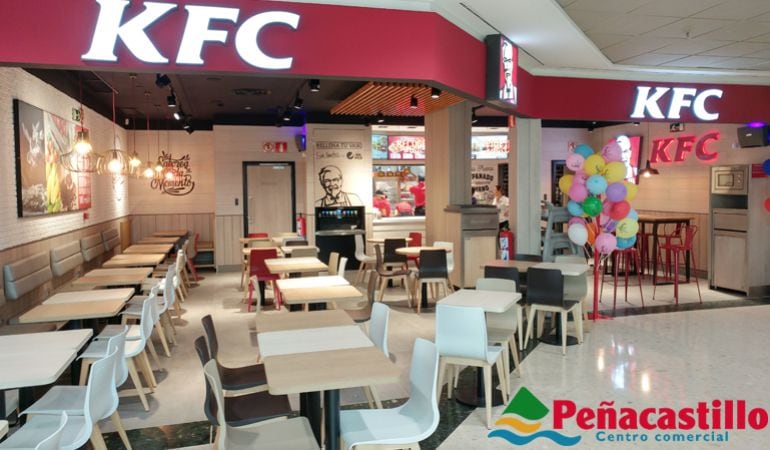 El nuevo restaurante de KFC en el Centro Comercial Peñacastillo de Santander.