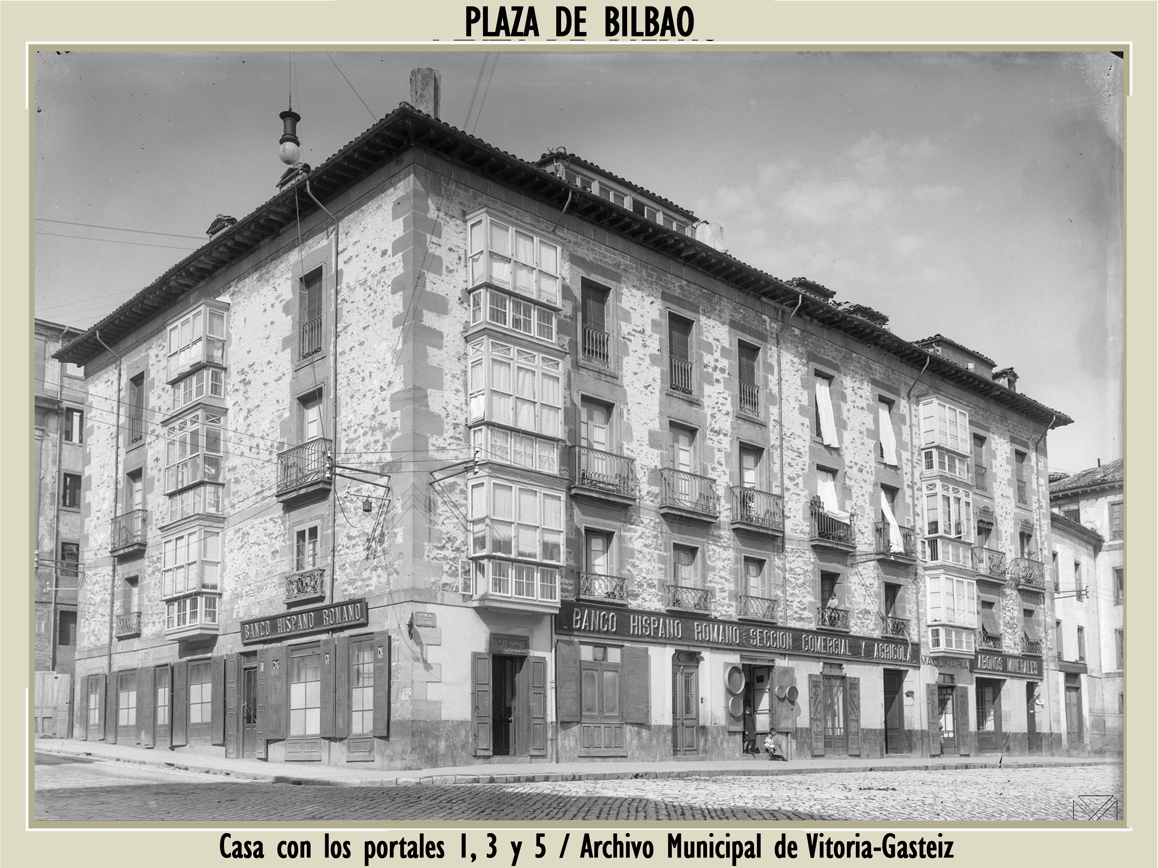 La casa desaparecida / Archivo Municipal de Vitoria