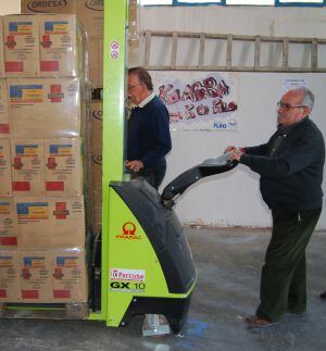 Voluntarios del Banco de Alimentos de Cuenca.