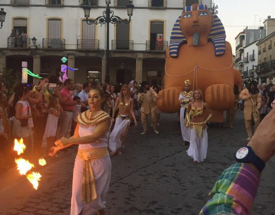 Cabalgata inaugural de la feria de Baeza