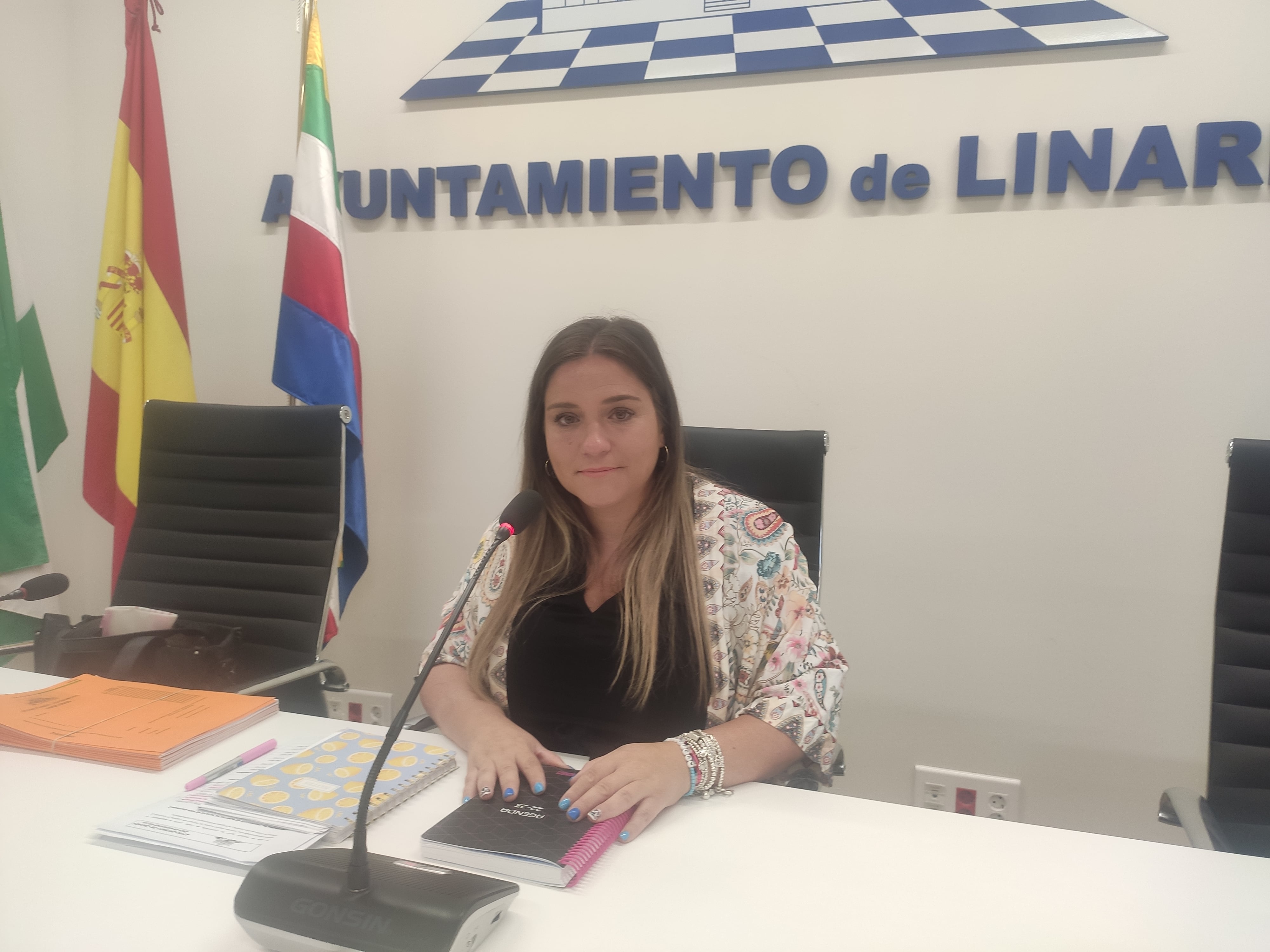 Paqui Díez, concejala de Bienestar Social de Linares.