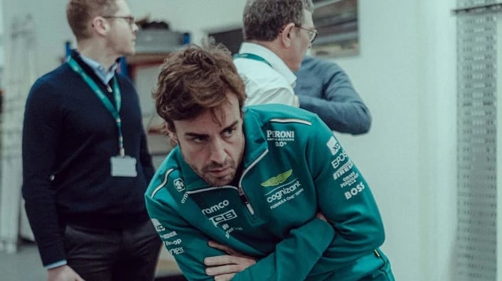 Fernando Alonso, flamante piloto de Aston Martin