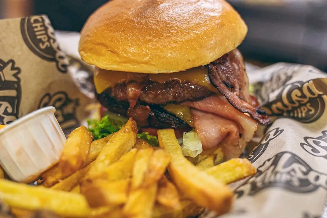 Hamburguesa de Salsa Chips