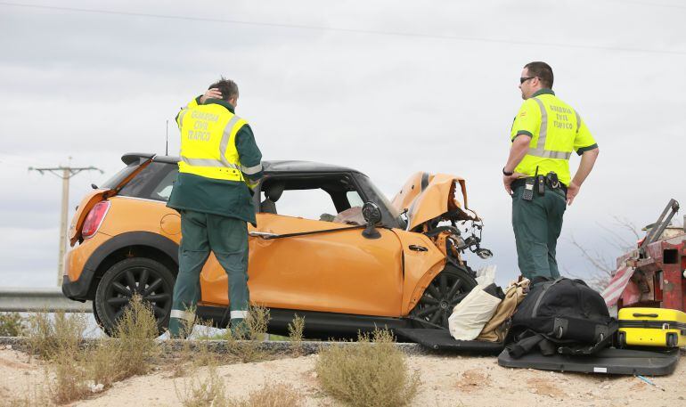 Accidente de tráfico registrado en la provincia de Valladolid
