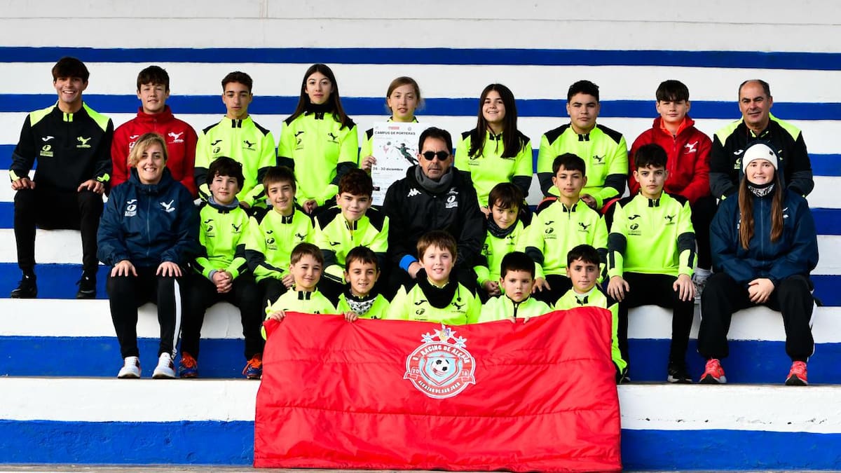 El campus de porterxs del Racing de Alcázar cierra su undécima edición con 18 participantes y un impulso al fútbol femenino