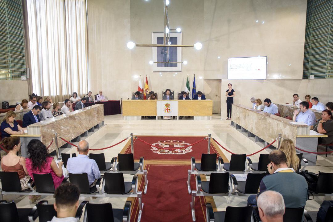 Pleno del Ayuntamiento de Almería.