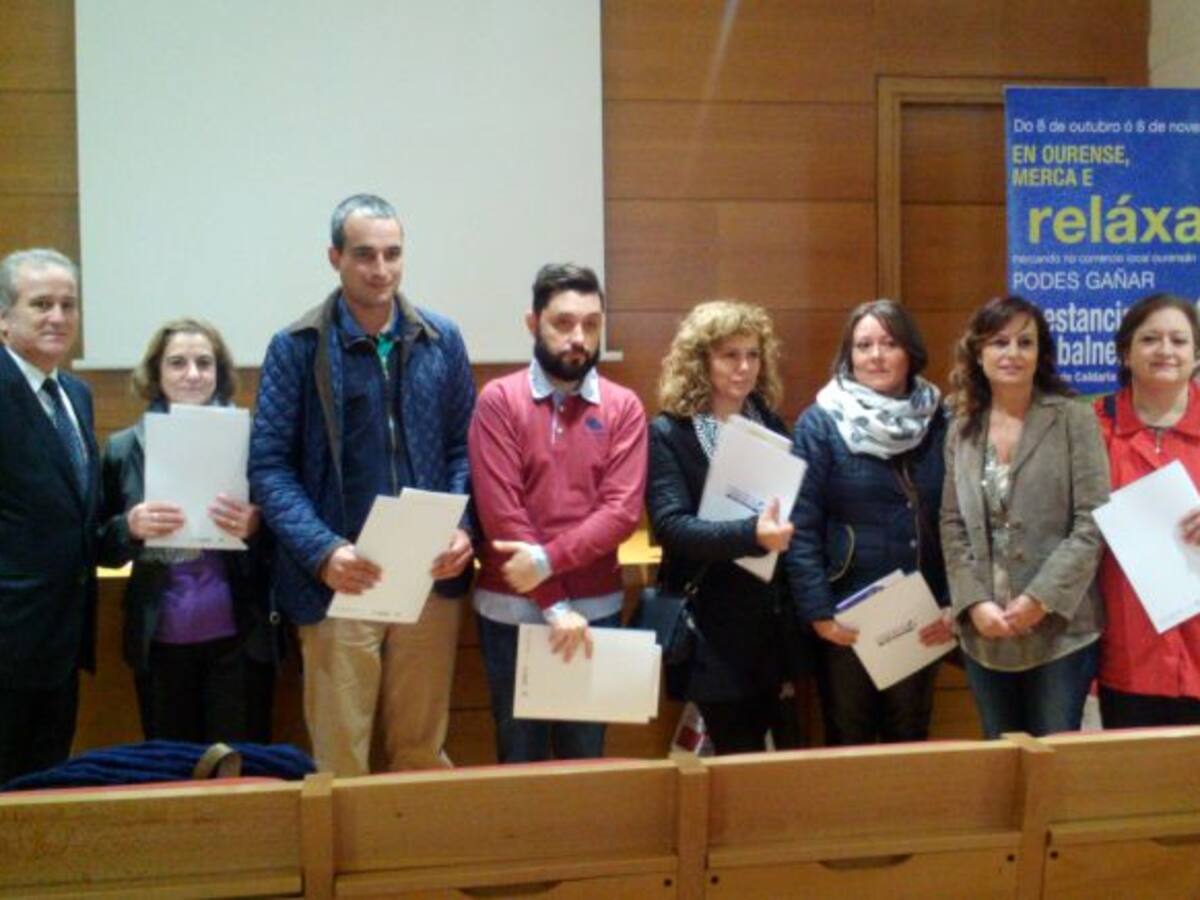 Entrega de premios de esta campaña de promoción del comercio local