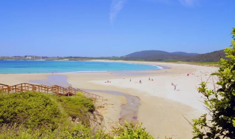 Playa de San Xurxo en Ferrol