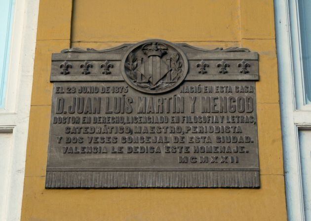 Juan Luis Martín Mengod, víctima de la gripe de 1918