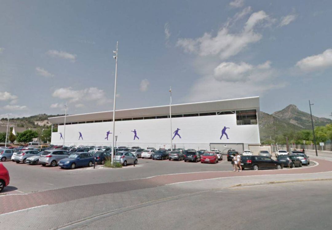 Imagen de archivo del trinquet de Gandia. 