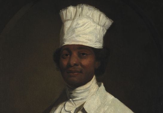 Retrato del cocinero de George Washington, 1795-1797 (Gilbert Stuart).